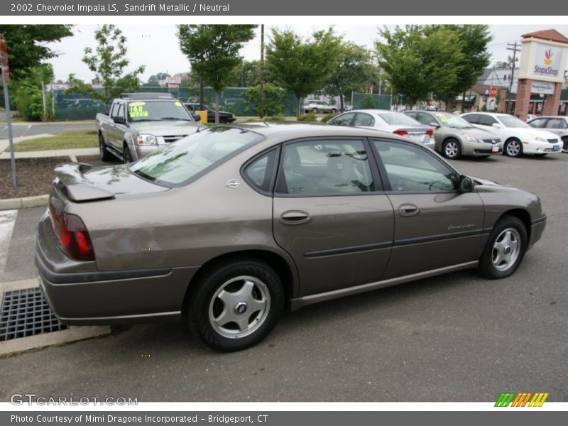 Sandrift Metallic / Neutral 2002 Chevrolet Impala LS