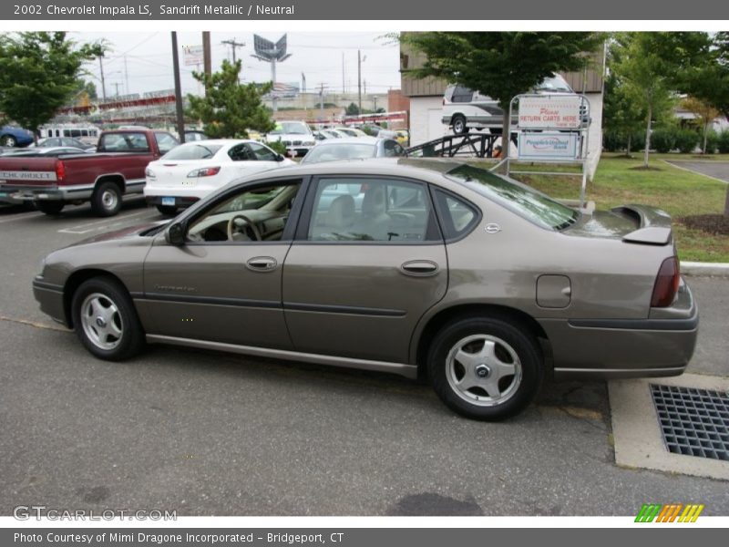 Sandrift Metallic / Neutral 2002 Chevrolet Impala LS
