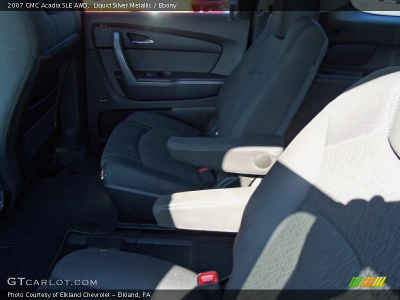 Liquid Silver Metallic / Ebony 2007 GMC Acadia SLE AWD
