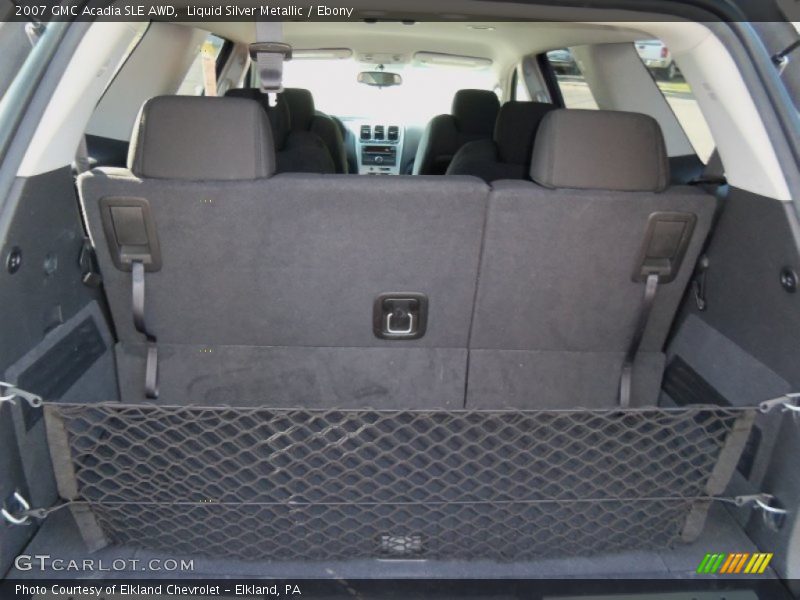 Liquid Silver Metallic / Ebony 2007 GMC Acadia SLE AWD
