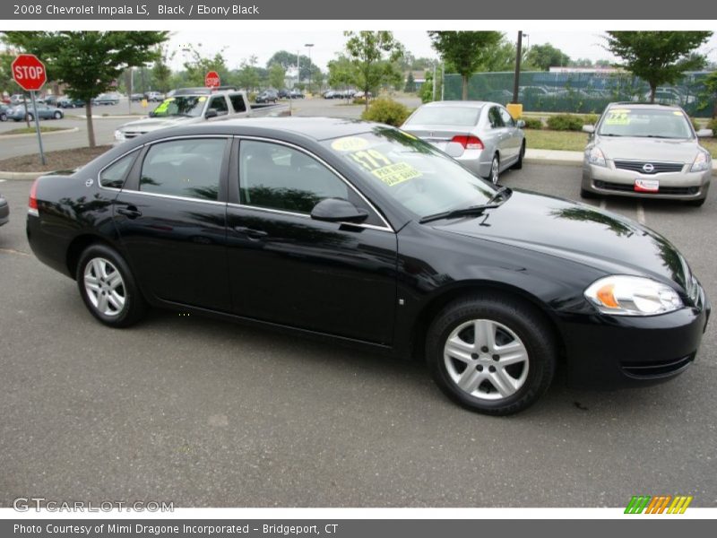Black / Ebony Black 2008 Chevrolet Impala LS