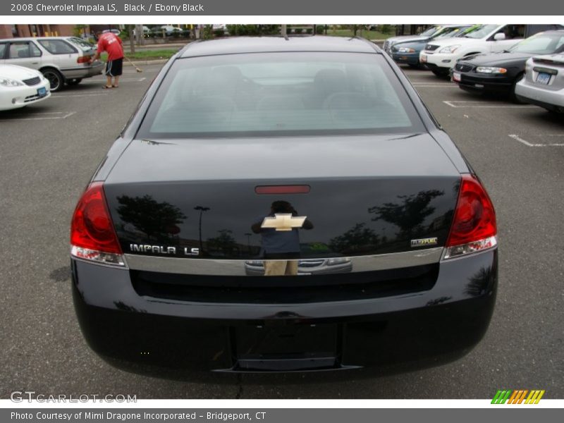 Black / Ebony Black 2008 Chevrolet Impala LS