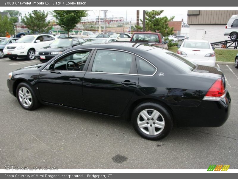 Black / Ebony Black 2008 Chevrolet Impala LS