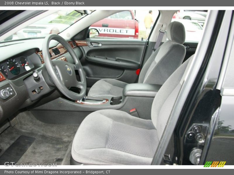 Black / Ebony Black 2008 Chevrolet Impala LS