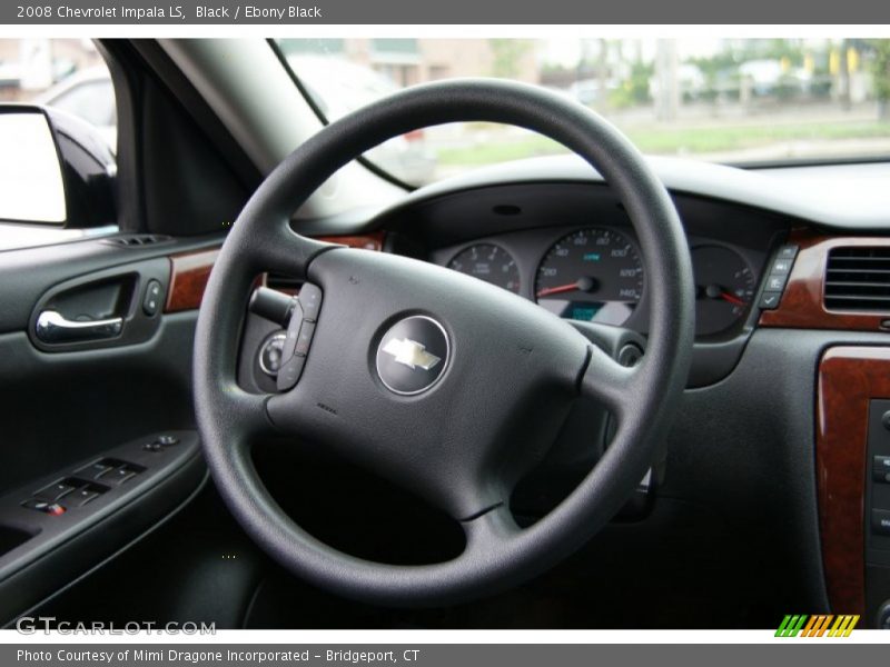Black / Ebony Black 2008 Chevrolet Impala LS