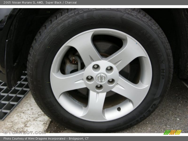 Super Black / Charcoal 2005 Nissan Murano SL AWD