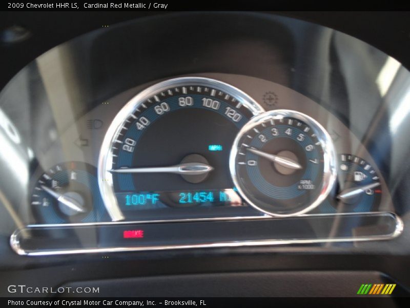 Cardinal Red Metallic / Gray 2009 Chevrolet HHR LS