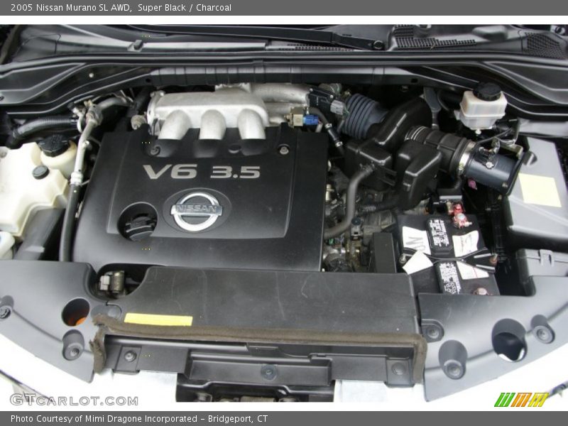 Super Black / Charcoal 2005 Nissan Murano SL AWD