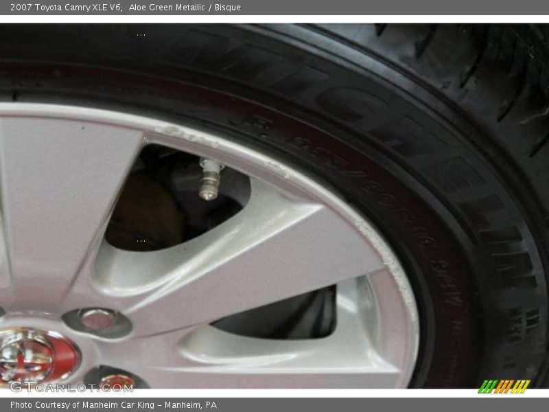 Aloe Green Metallic / Bisque 2007 Toyota Camry XLE V6