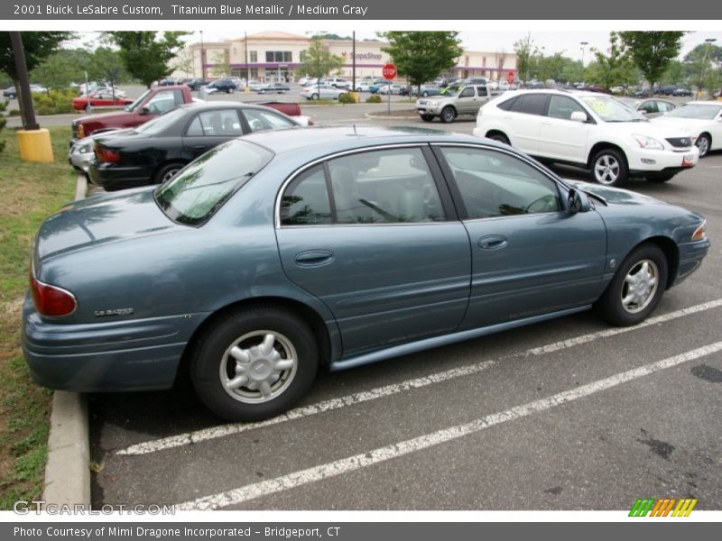 Titanium Blue Metallic / Medium Gray 2001 Buick LeSabre Custom