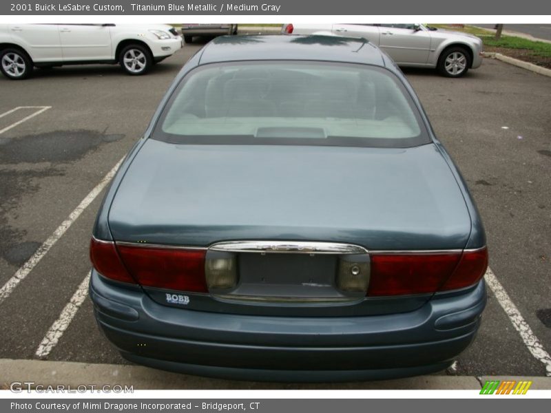 Titanium Blue Metallic / Medium Gray 2001 Buick LeSabre Custom