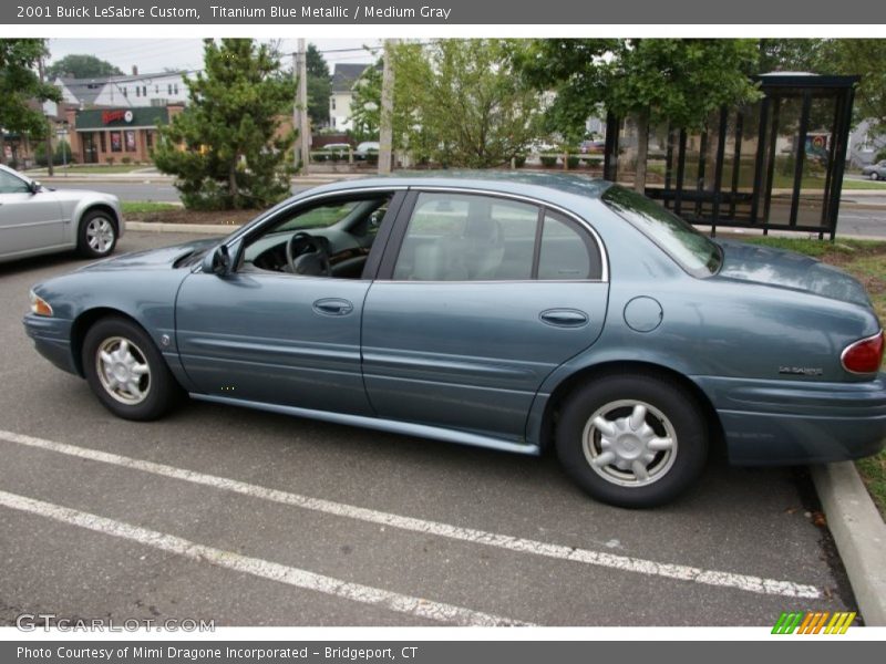 Titanium Blue Metallic / Medium Gray 2001 Buick LeSabre Custom