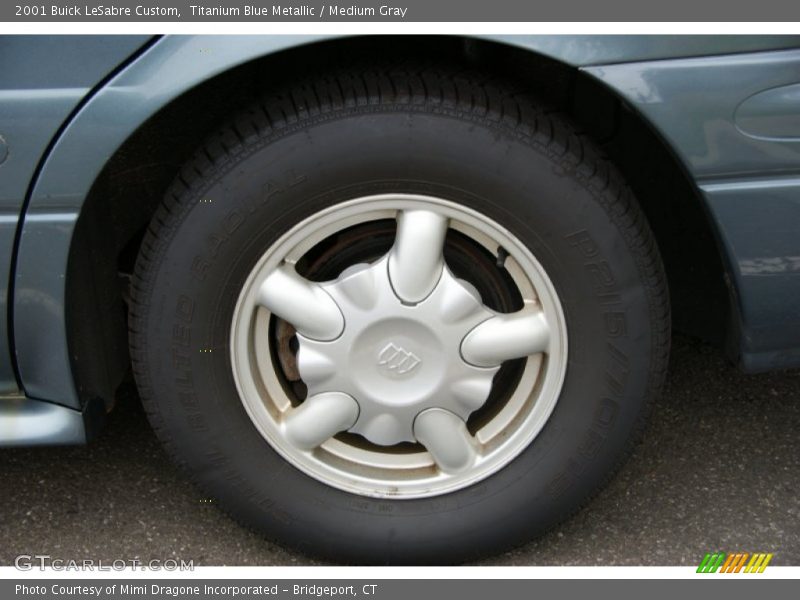 Titanium Blue Metallic / Medium Gray 2001 Buick LeSabre Custom