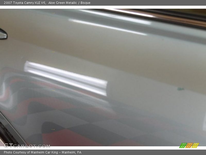 Aloe Green Metallic / Bisque 2007 Toyota Camry XLE V6