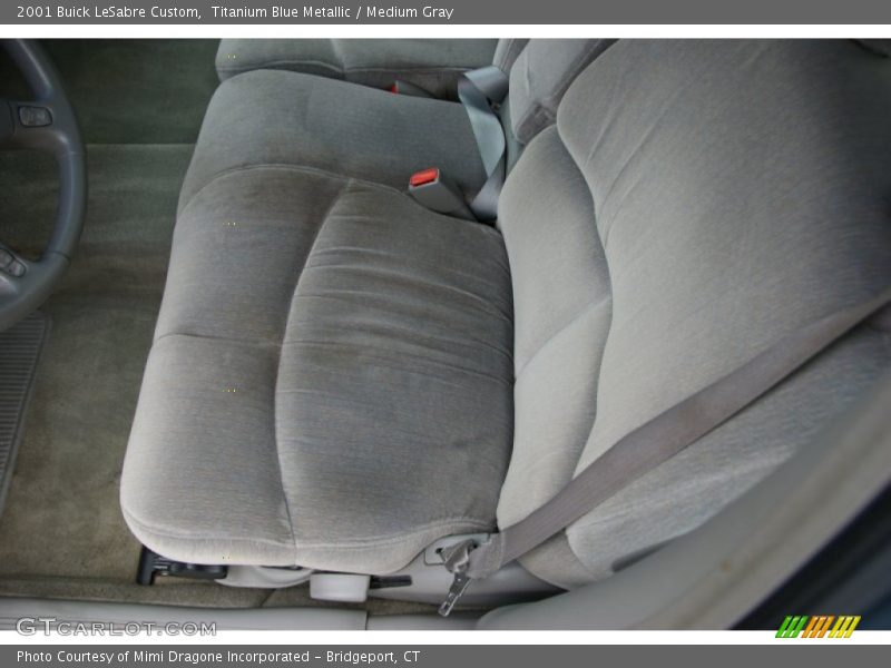 Titanium Blue Metallic / Medium Gray 2001 Buick LeSabre Custom