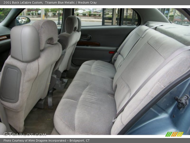 Titanium Blue Metallic / Medium Gray 2001 Buick LeSabre Custom