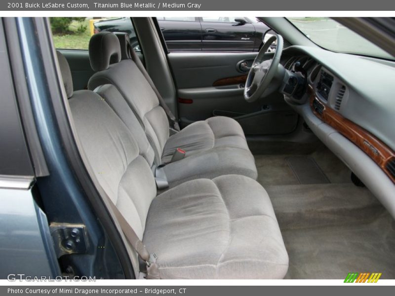 Titanium Blue Metallic / Medium Gray 2001 Buick LeSabre Custom