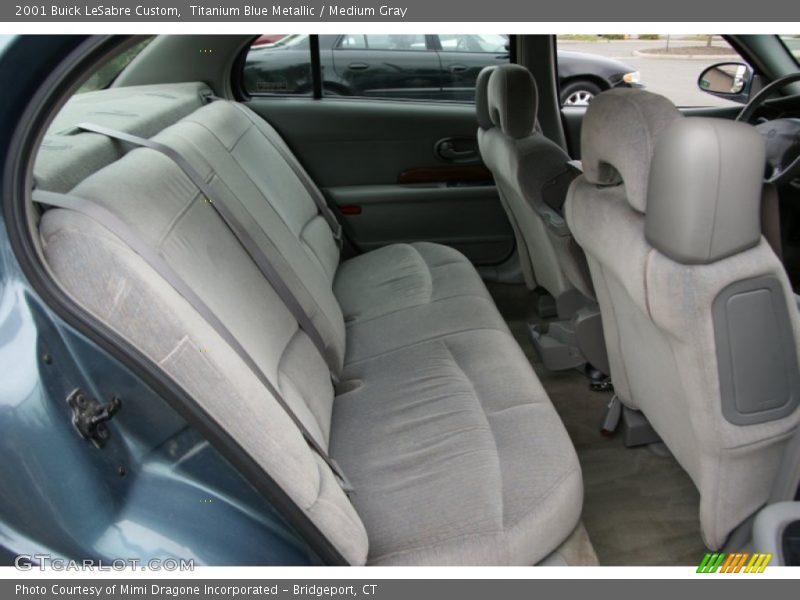 Titanium Blue Metallic / Medium Gray 2001 Buick LeSabre Custom
