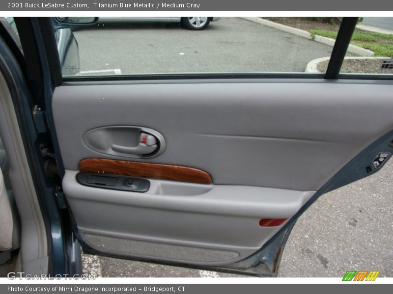 Titanium Blue Metallic / Medium Gray 2001 Buick LeSabre Custom
