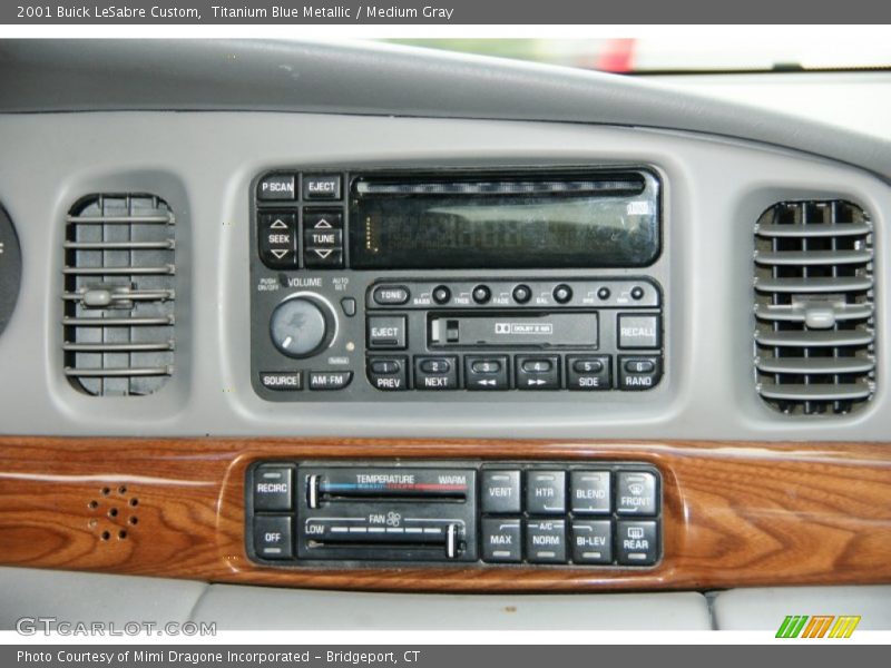 Titanium Blue Metallic / Medium Gray 2001 Buick LeSabre Custom
