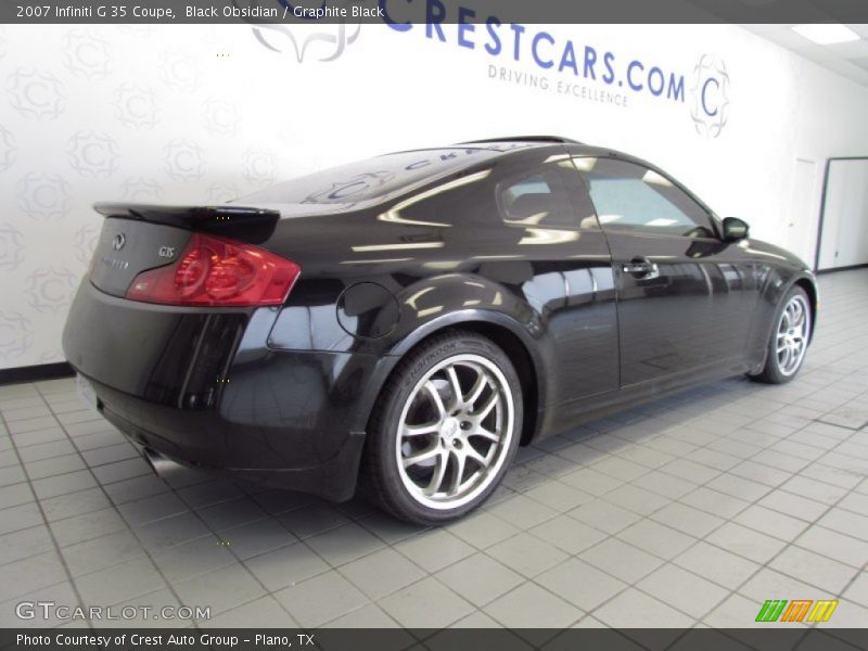 Black Obsidian / Graphite Black 2007 Infiniti G 35 Coupe