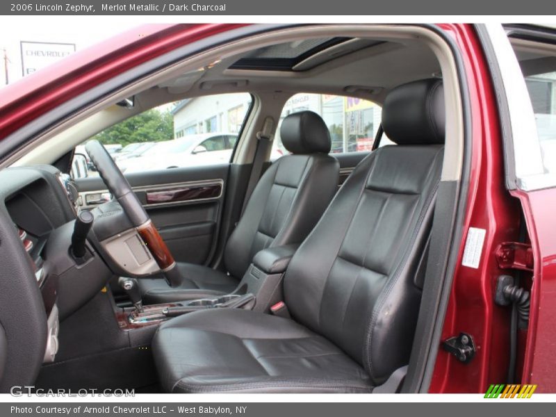 Merlot Metallic / Dark Charcoal 2006 Lincoln Zephyr