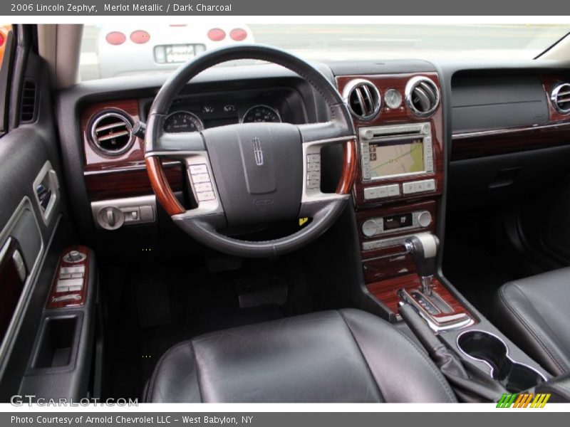 Merlot Metallic / Dark Charcoal 2006 Lincoln Zephyr