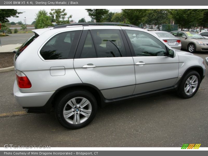 Sterling Grey Metallic / Black 2006 BMW X5 4.4i