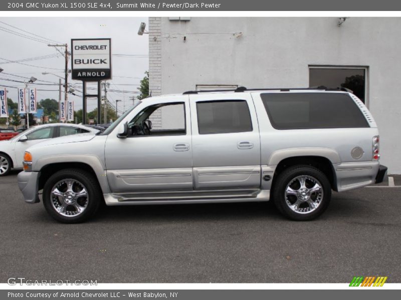 Summit White / Pewter/Dark Pewter 2004 GMC Yukon XL 1500 SLE 4x4