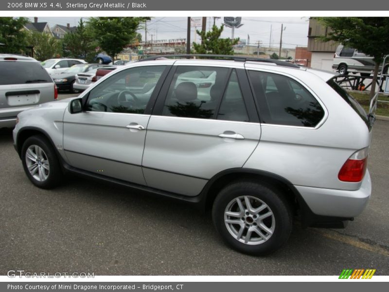 Sterling Grey Metallic / Black 2006 BMW X5 4.4i