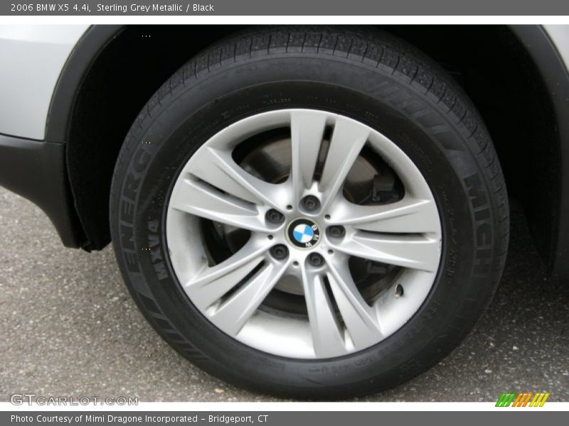 Sterling Grey Metallic / Black 2006 BMW X5 4.4i