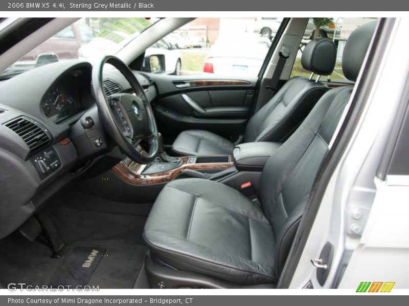 Sterling Grey Metallic / Black 2006 BMW X5 4.4i