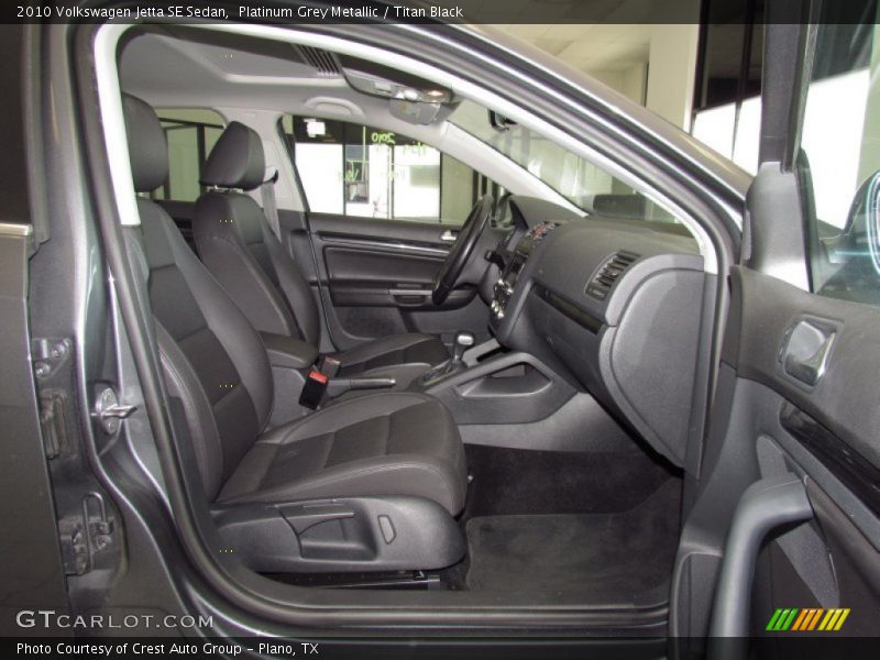 Platinum Grey Metallic / Titan Black 2010 Volkswagen Jetta SE Sedan
