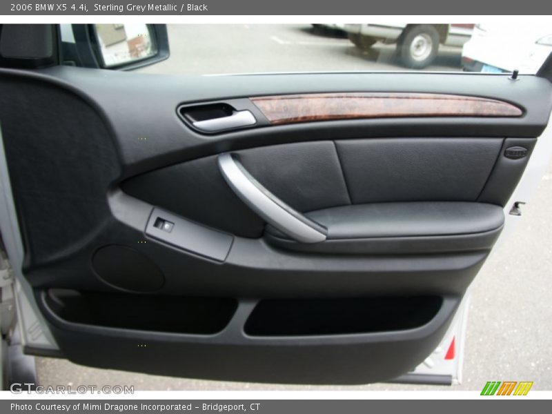 Sterling Grey Metallic / Black 2006 BMW X5 4.4i