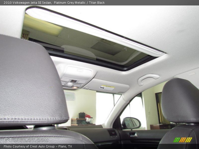Platinum Grey Metallic / Titan Black 2010 Volkswagen Jetta SE Sedan