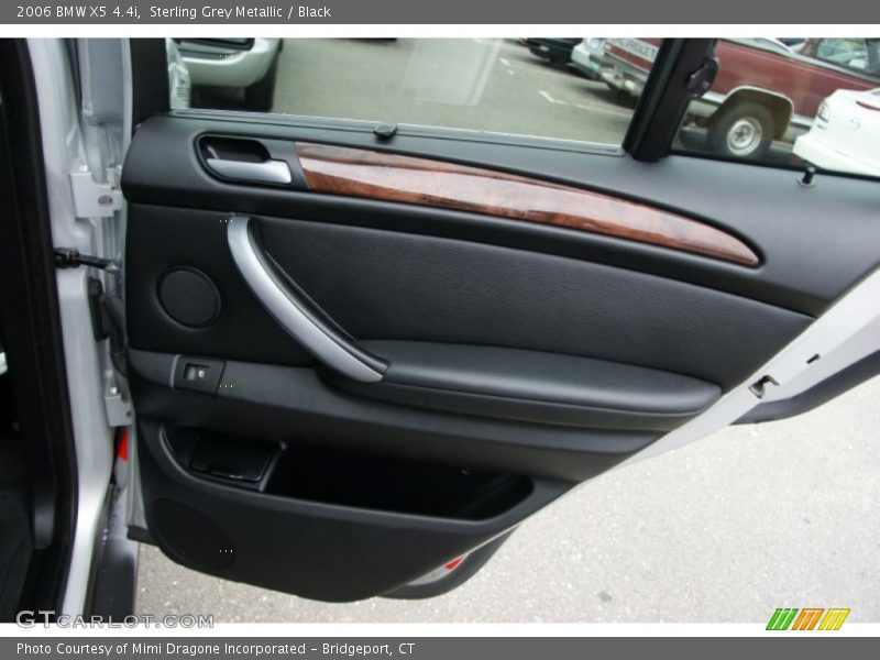 Sterling Grey Metallic / Black 2006 BMW X5 4.4i