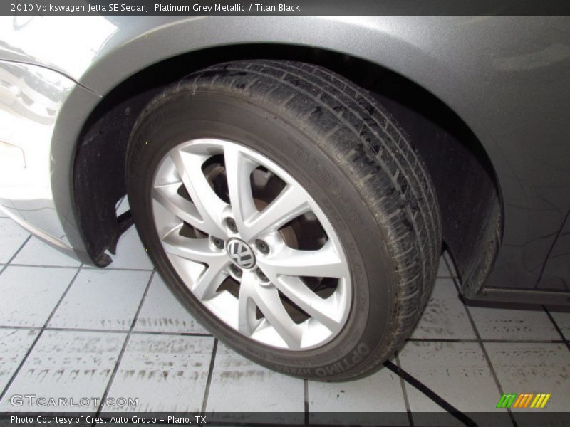 Platinum Grey Metallic / Titan Black 2010 Volkswagen Jetta SE Sedan
