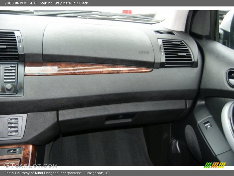 Sterling Grey Metallic / Black 2006 BMW X5 4.4i