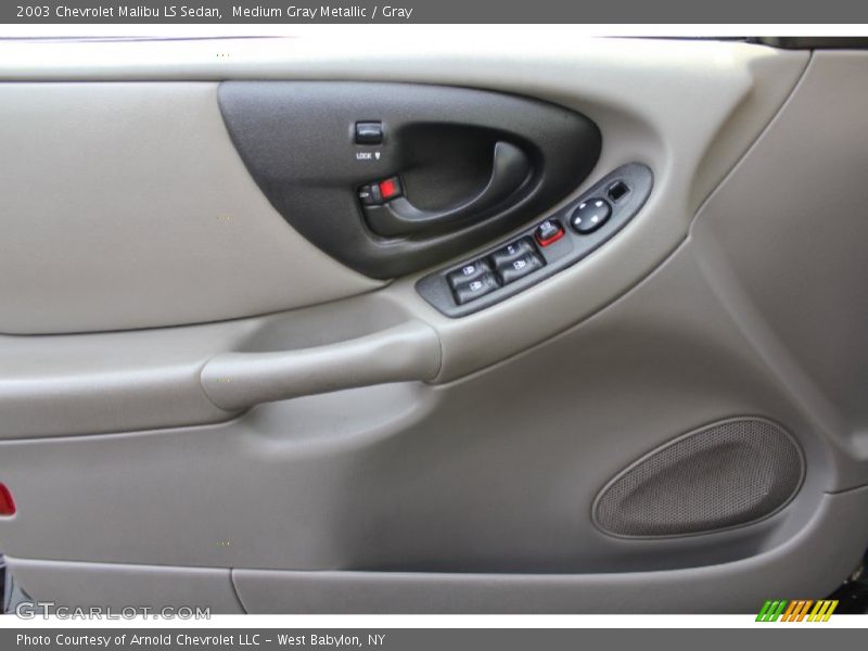 Medium Gray Metallic / Gray 2003 Chevrolet Malibu LS Sedan