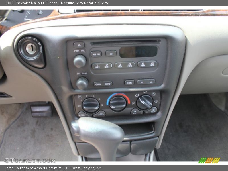 Medium Gray Metallic / Gray 2003 Chevrolet Malibu LS Sedan