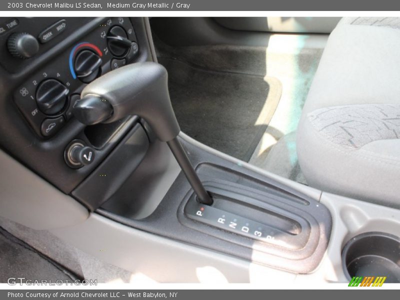 Medium Gray Metallic / Gray 2003 Chevrolet Malibu LS Sedan