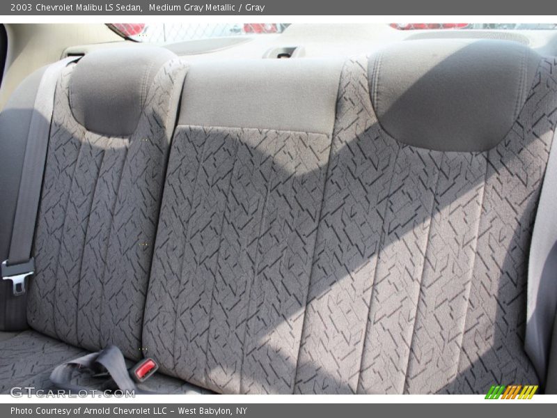 Medium Gray Metallic / Gray 2003 Chevrolet Malibu LS Sedan