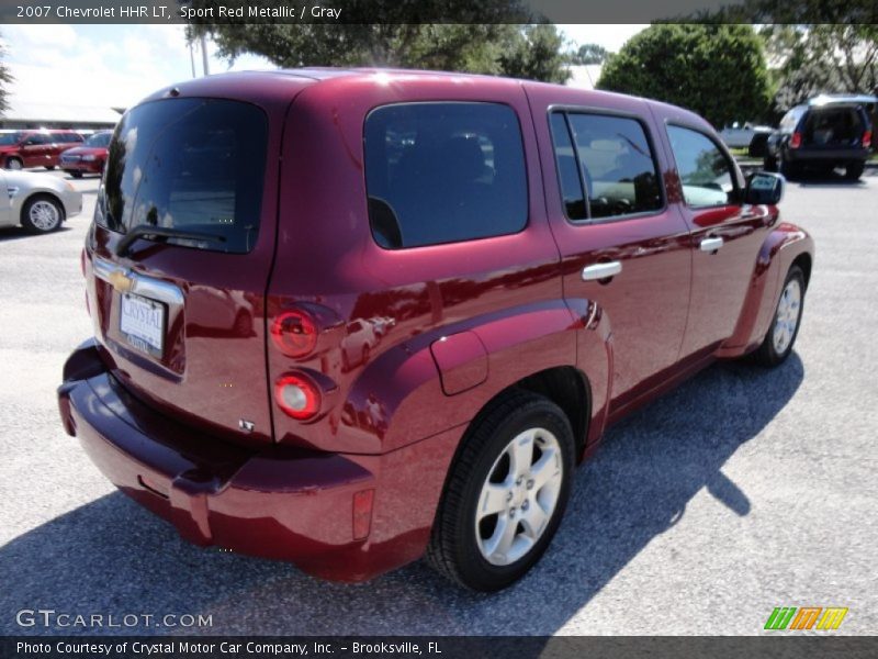 Sport Red Metallic / Gray 2007 Chevrolet HHR LT