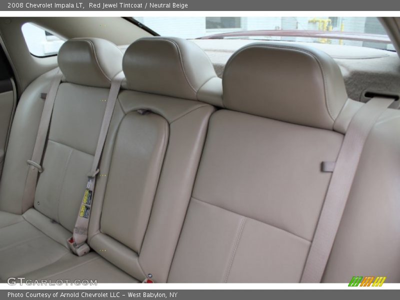 Red Jewel Tintcoat / Neutral Beige 2008 Chevrolet Impala LT