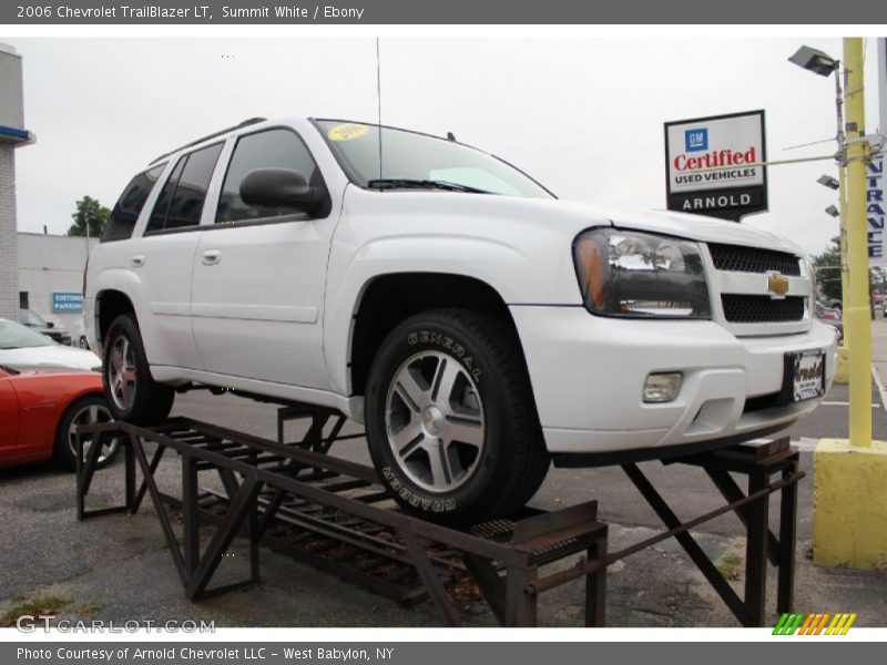 Summit White / Ebony 2006 Chevrolet TrailBlazer LT