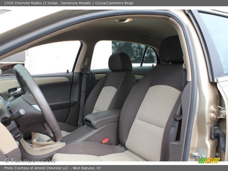 Sandstone Metallic / Cocoa/Cashmere Beige 2008 Chevrolet Malibu LS Sedan