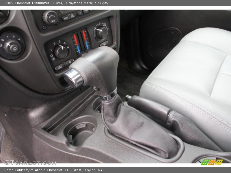 Graystone Metallic / Gray 2009 Chevrolet TrailBlazer LT 4x4