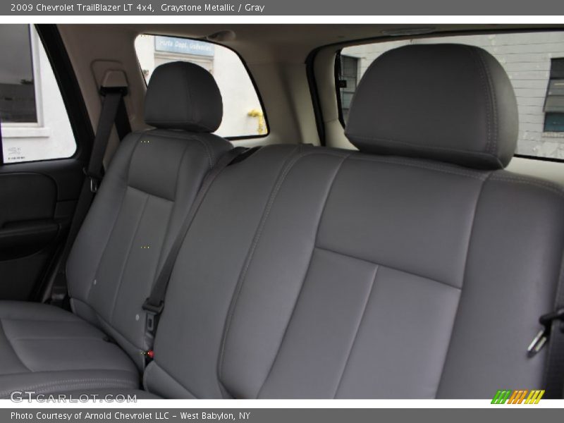 Graystone Metallic / Gray 2009 Chevrolet TrailBlazer LT 4x4