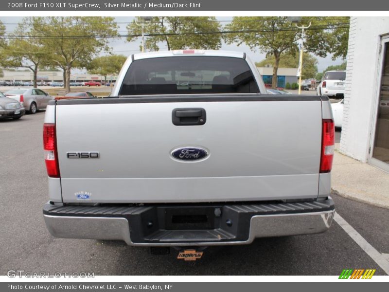 Silver Metallic / Medium/Dark Flint 2008 Ford F150 XLT SuperCrew
