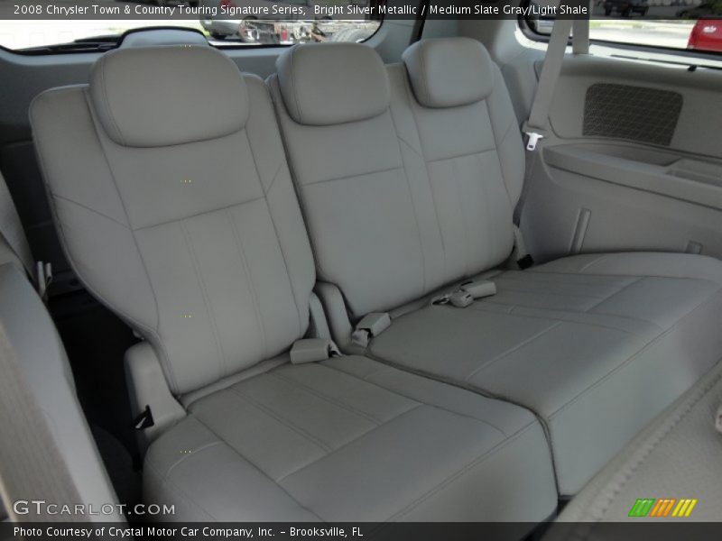 Bright Silver Metallic / Medium Slate Gray/Light Shale 2008 Chrysler Town & Country Touring Signature Series